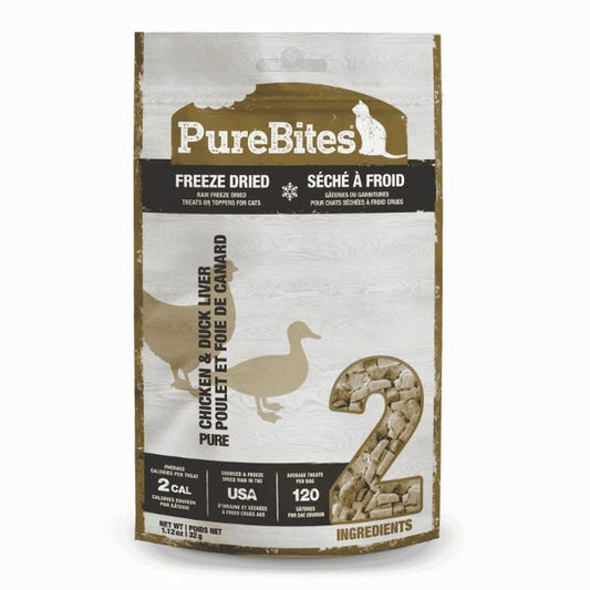 PureBites Chicken Breast & Duck Liver Freeze-Dried Cat Treats