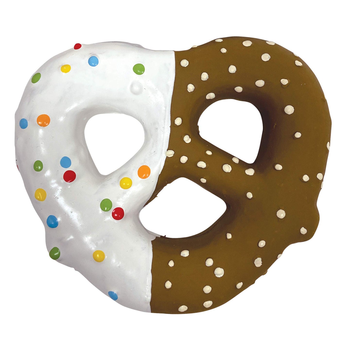 foufouBRANDS Latex Dessert Chew Chocolate Covered Pretzel