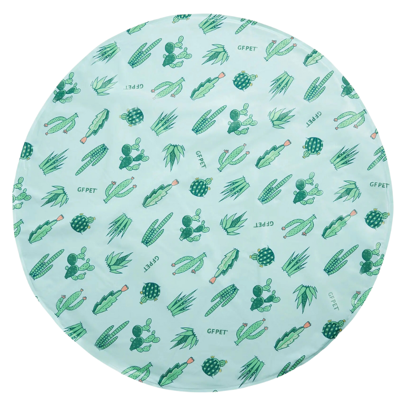GF PET Ice Mat Round Aqua