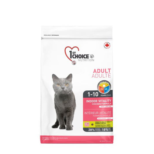 1st Choice Indoor Vitality Cat Adult - Chicken Formula