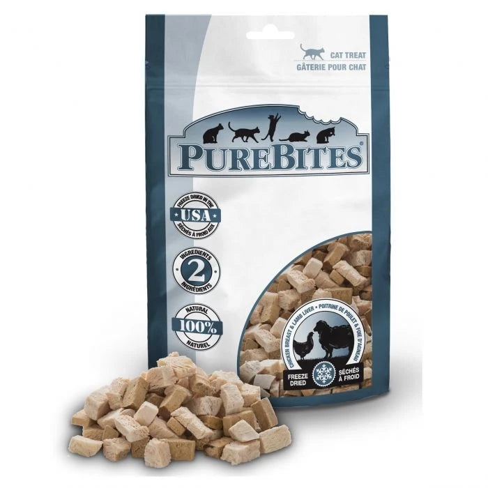 PureBites Chicken Breast & Lamb Freeze-Dried Cat Treats