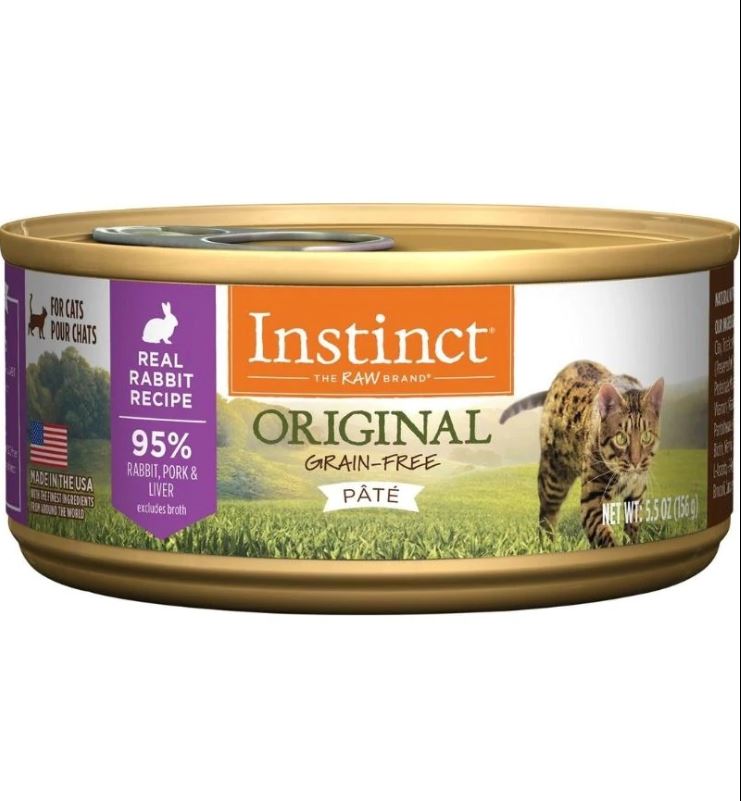 INSTINCT Original Real Rabbit Wet Cat Food