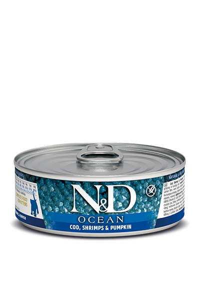 Farmina N&D Cod, Shrimp & Pumpkin Cat Wet Food