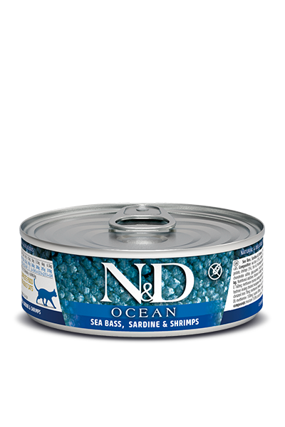 Farmina N&D Sea Bass, Sardine & Shrimp Cat Wet Food