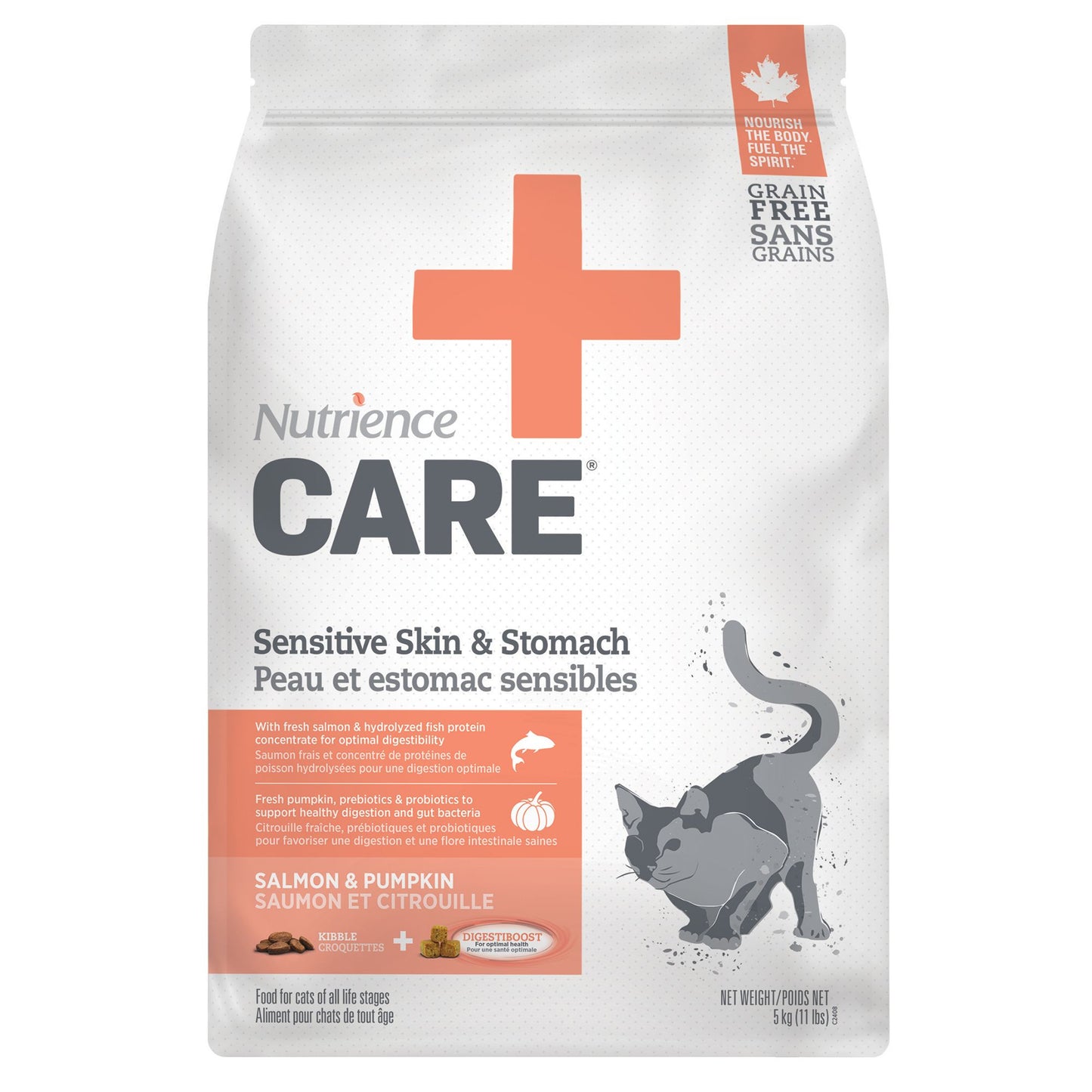 Nutrience Care Sensitive Skin & Stomach Dry Cat Food