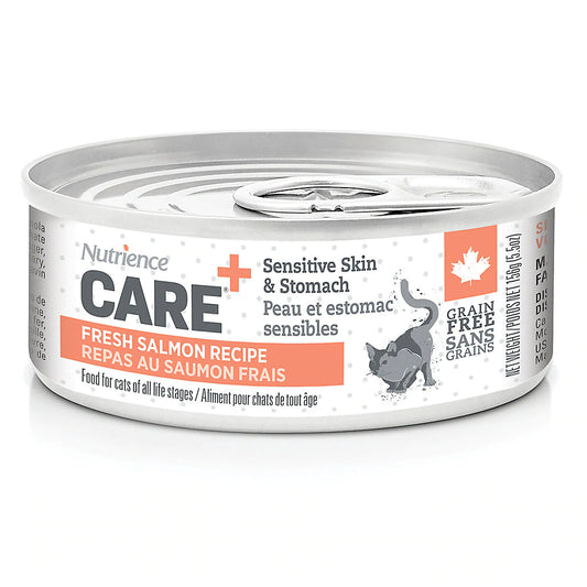 Nutrience Care Sensitive Skin & Stomach Pate for Cats - Fresh Salmon Recipe