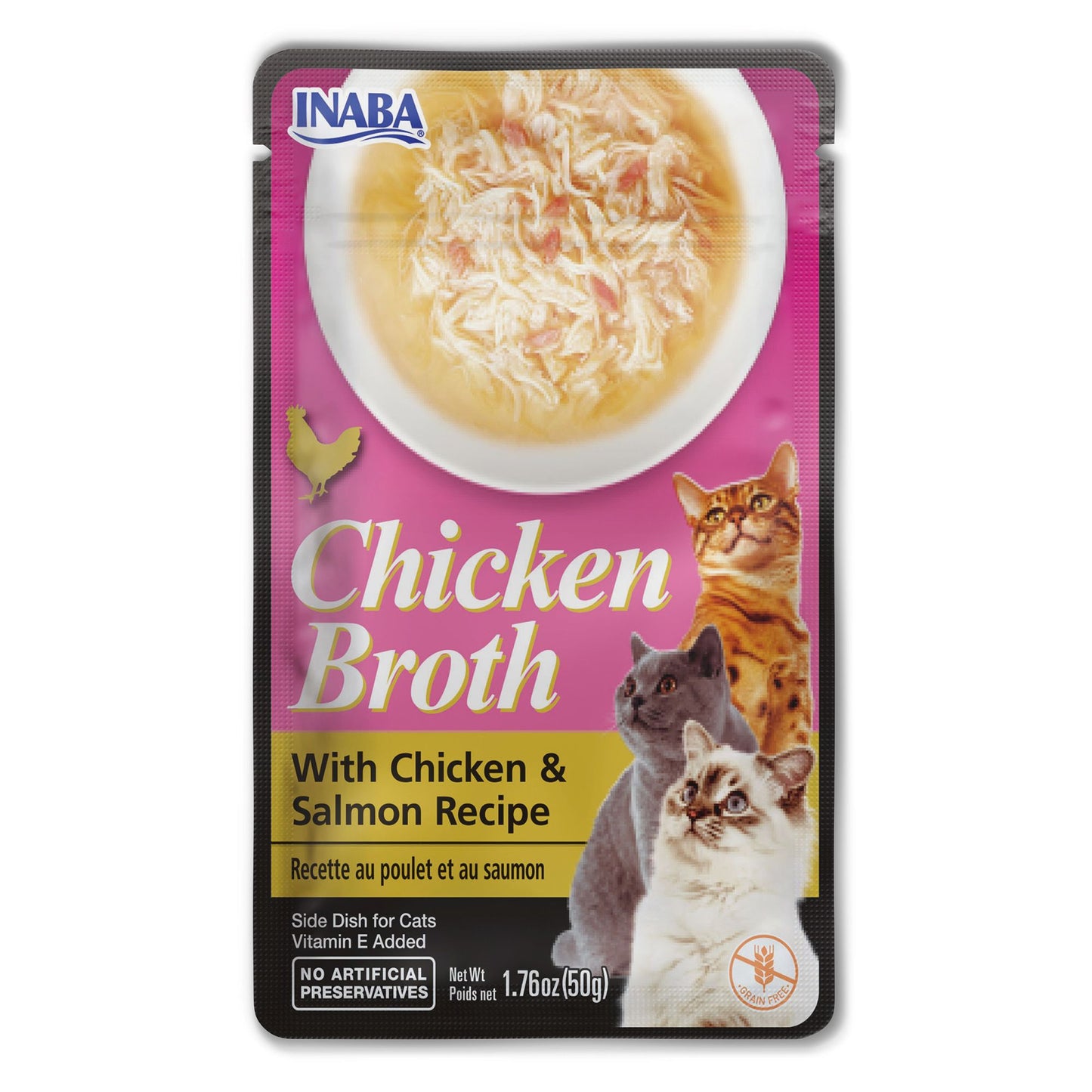 INABA CHICKEN BROTH Chicken & Salmon Recipe