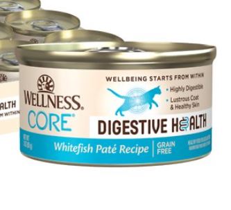 Wellness CORE Digestive Health Whitefish Pate Recipe Wet Cat Food