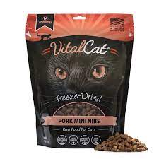 VE VitalCat Pork Freeze-Dried Mini Nibs Food 12 oz