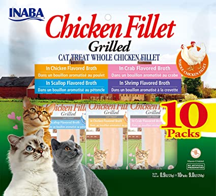 INABA GRILLED FILLETS VARIETY PACK  Chicken Fillets