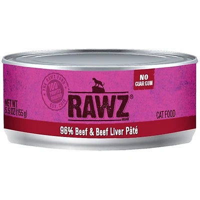 Rawz 96% Beef & Beef Liver