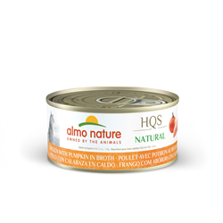 Almo Nature HQS Natural Chicken w/ Pumpkin in Broth Cat Can