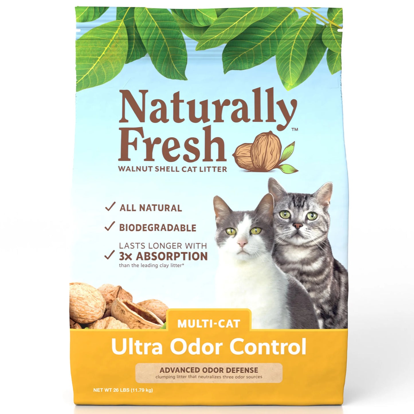 Eco-Shell Naturally Fresh Ultra Odor Control Clumping Litter