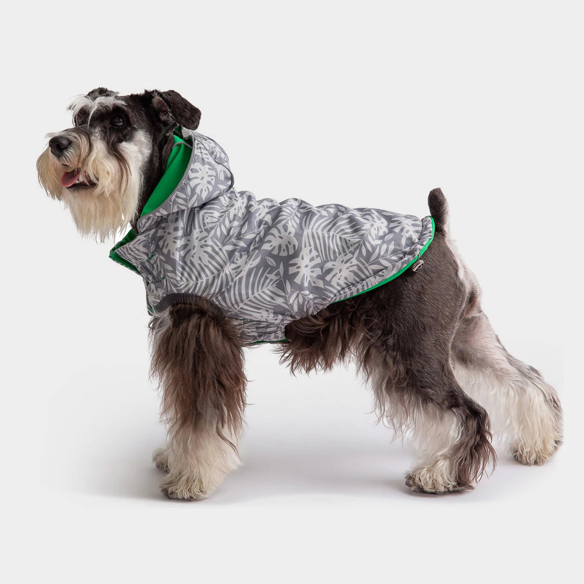 GF Pet Reversible Raincoat GF Green Large Dog