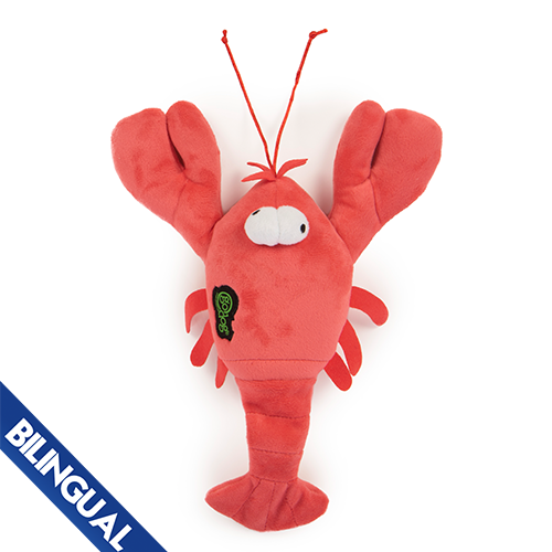 GoDog Chew Guard- Action Plush- Lobster