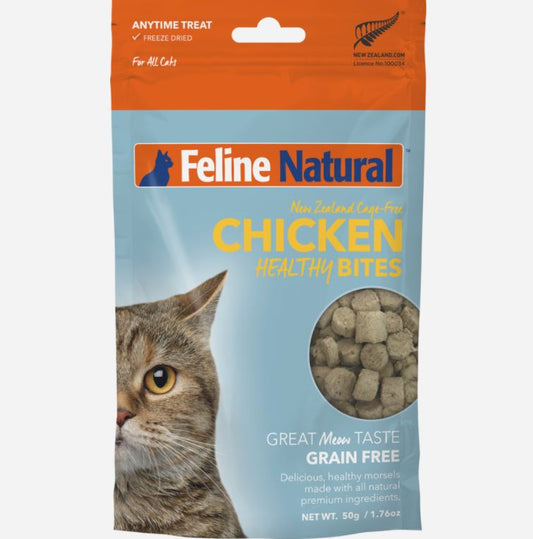 K9 Freeze Dried Healthy Natural Chicken Bites Cat Treats 50g