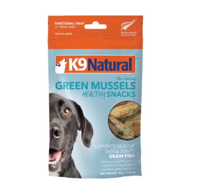 K9 Green Mussels Healthy Snacks Dog Treat 50g