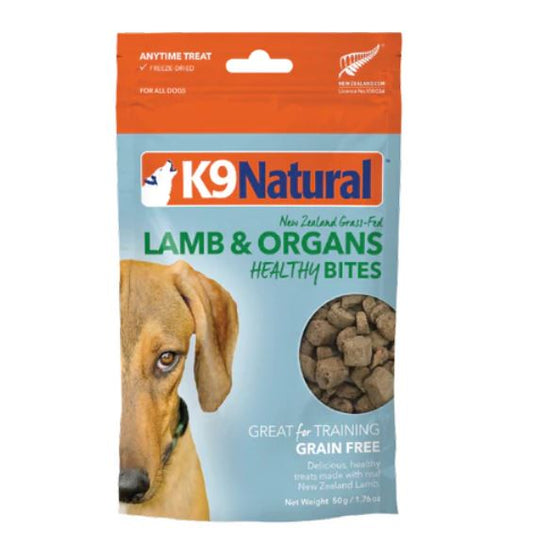 K9 Lamb Healthy Bites Dog Treat 50g