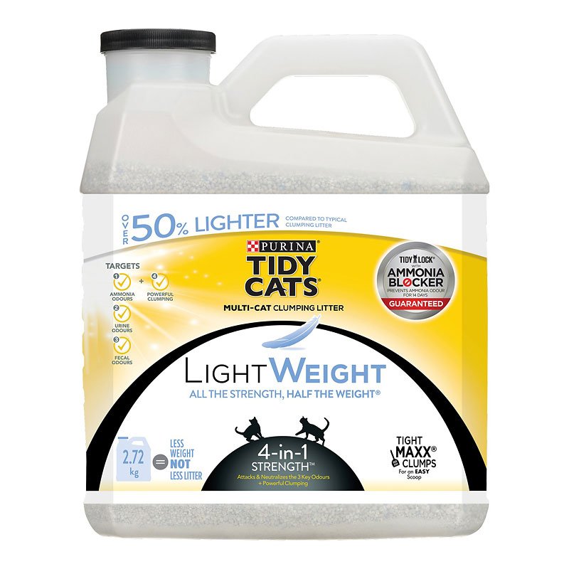 PURINA Tidy Cats Lightweight Litter - 4-in-1 Strength - Scented