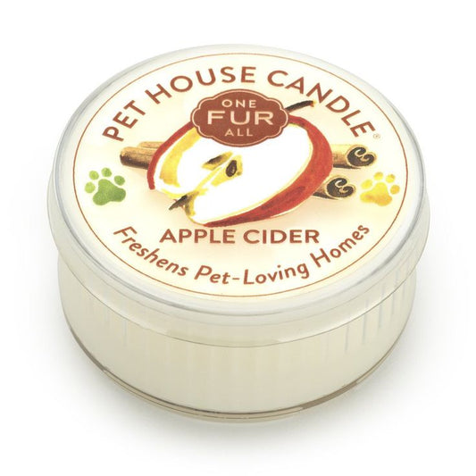 ONE FUR ALL Pet House Mini Candles Apple Cider