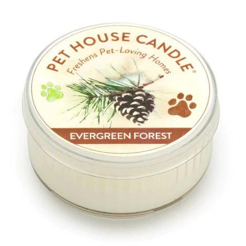 ONE FUR ALL Pet House Mini Candles Evergreen