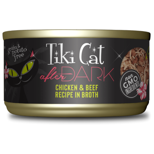 Tiki Cat After Dark Grain Free Chicken & Beef Wet Cat Food