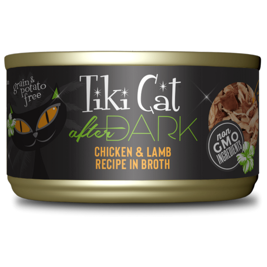 Tiki Cat After Dark Grain Free Chicken & Lamb Wet Cat Food