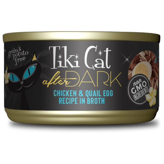 Tiki Cat After Dark Grain Free Chicken & Quail Egg Wet Cat Food