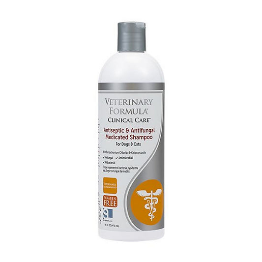 Veterinary Formula Antiseptic and Antifungal Medicated Shampoo