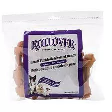 Rollover Porkhide Knotted Bone Small Value Pack 18 pks