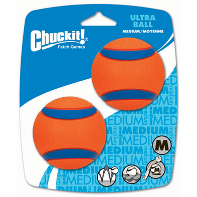 Chuck It! Ultra Squeaker Balls Medium Dog Toy
