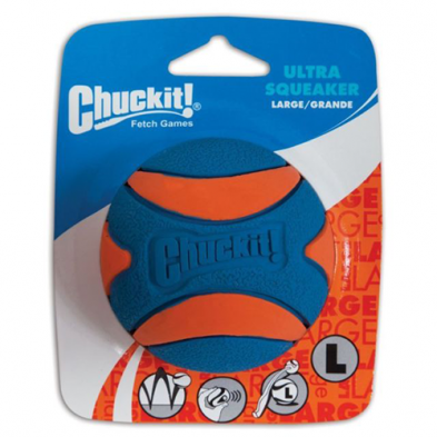Chuck It! Ultra Squeaker Ball Large Dog Toy