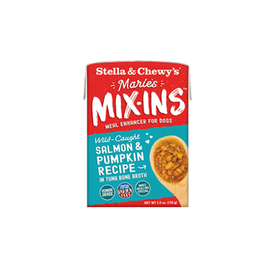 Stella & Chewy's MarieÃ¢â‚¬â„¢s Mix-ins Wild Caught Salmon & Pumpkin Dog Food Topper