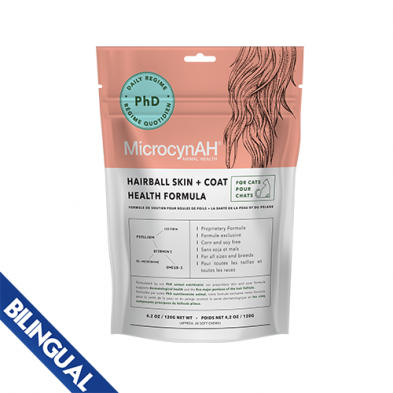 MicrocynAH Hairball Skin + Coat Health Formula