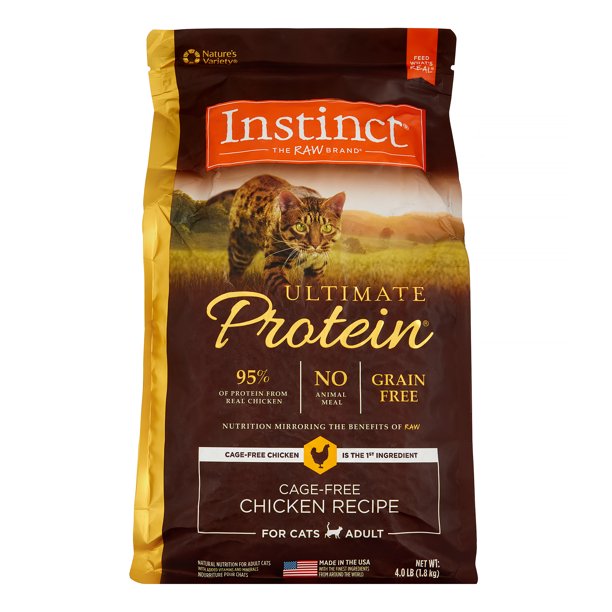 INSTINCT Ultimate Protein Cage Free Chicken Dry Cat Food