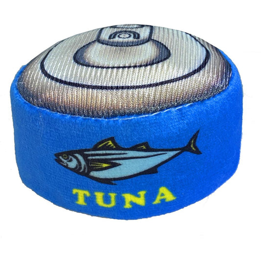 Huxley & Kent Plush Can O Tuna with Organic Catnip & Crinkle