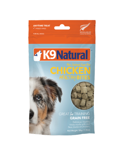 K9 Chicken Healthy Bites Dog Treat 50g