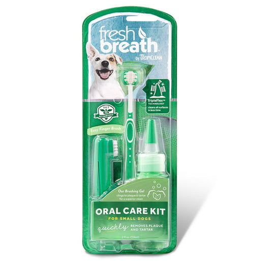 Tropiclean Fresh Breath Oral Care Kit 3pc