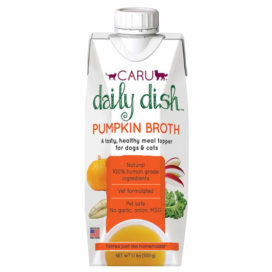 CARU Daily Dish Broth for Dogs & Cats - Pumpkin