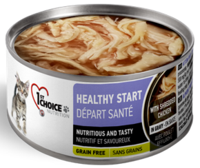 1st Choice Grain-Free Canned Cat Shredded Healthy Start Kitten (Chicken)