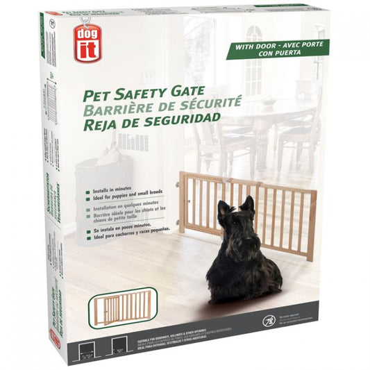 Dogit Pet Safety Gate with Pet Door