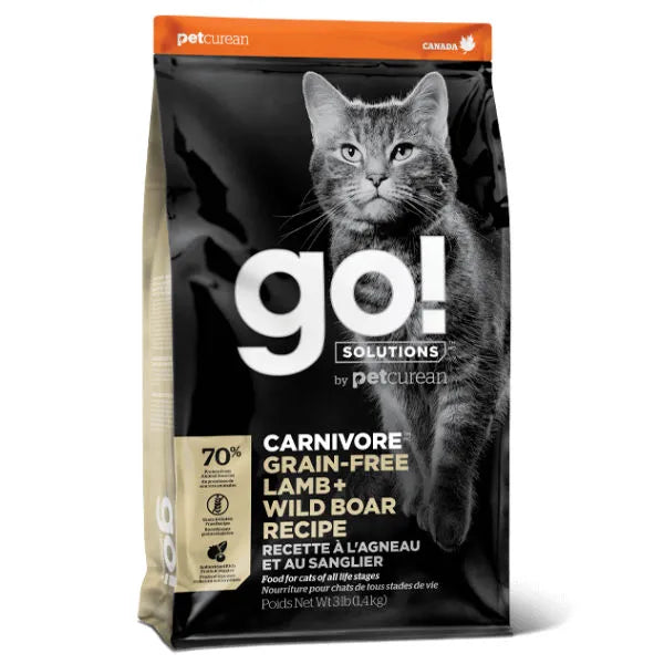 GO! Carnivore Grain Free Lamb Wild Boar CAT