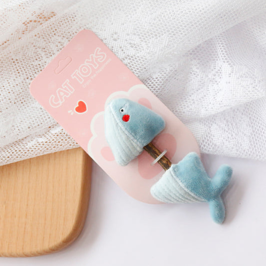 PT Silvervine & Catnip Toys - Whale