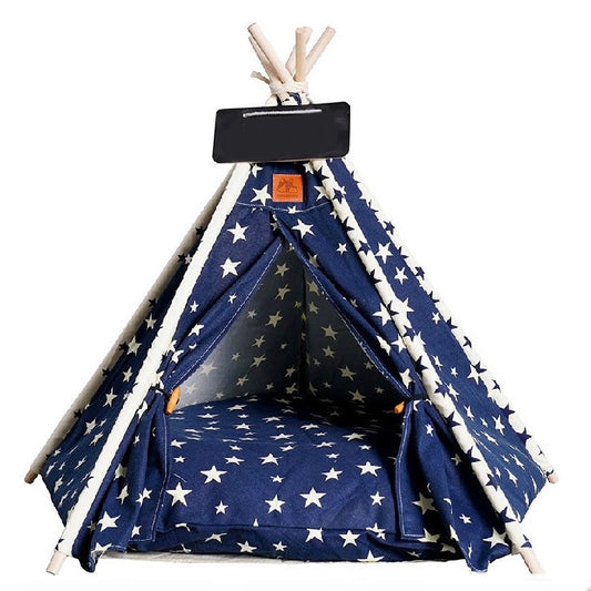 PT Pet Tent - Blue Star
