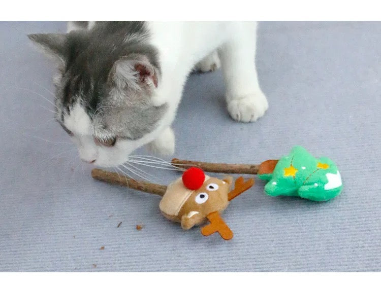 PT Silvervine & Catnip Toys - Snowman