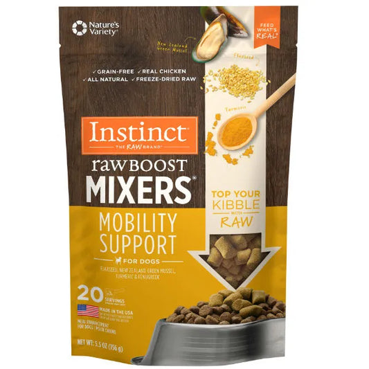 INSTINCT Raw Boost Mixers Mobility Support Dog