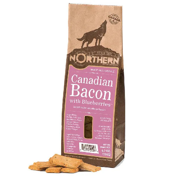Northern Wheat Free Biscuits - Canadian Bacon with Blueberries