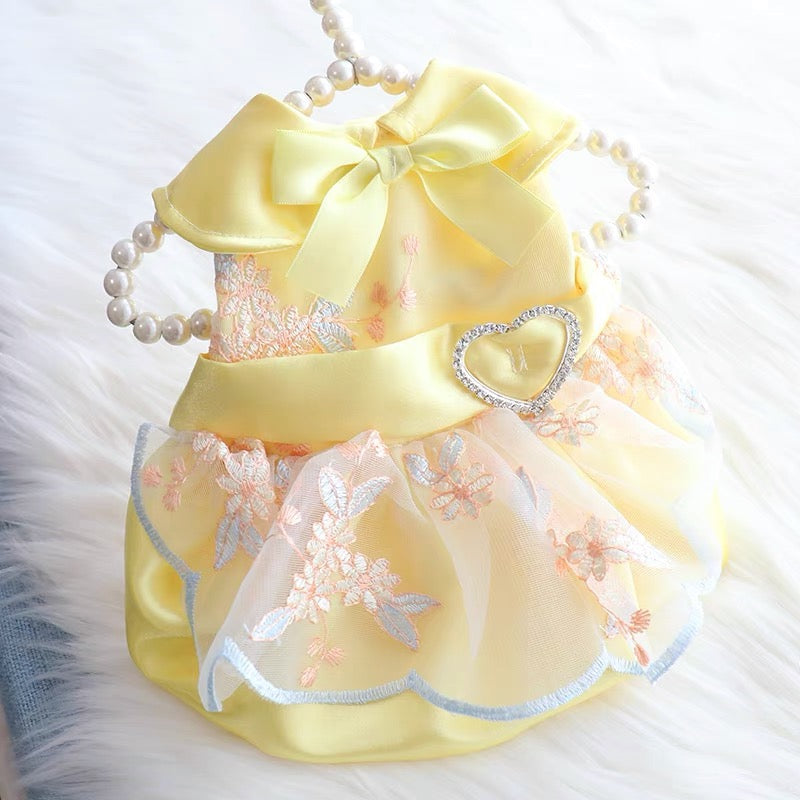 PT Cute Princess Dresses Yellow