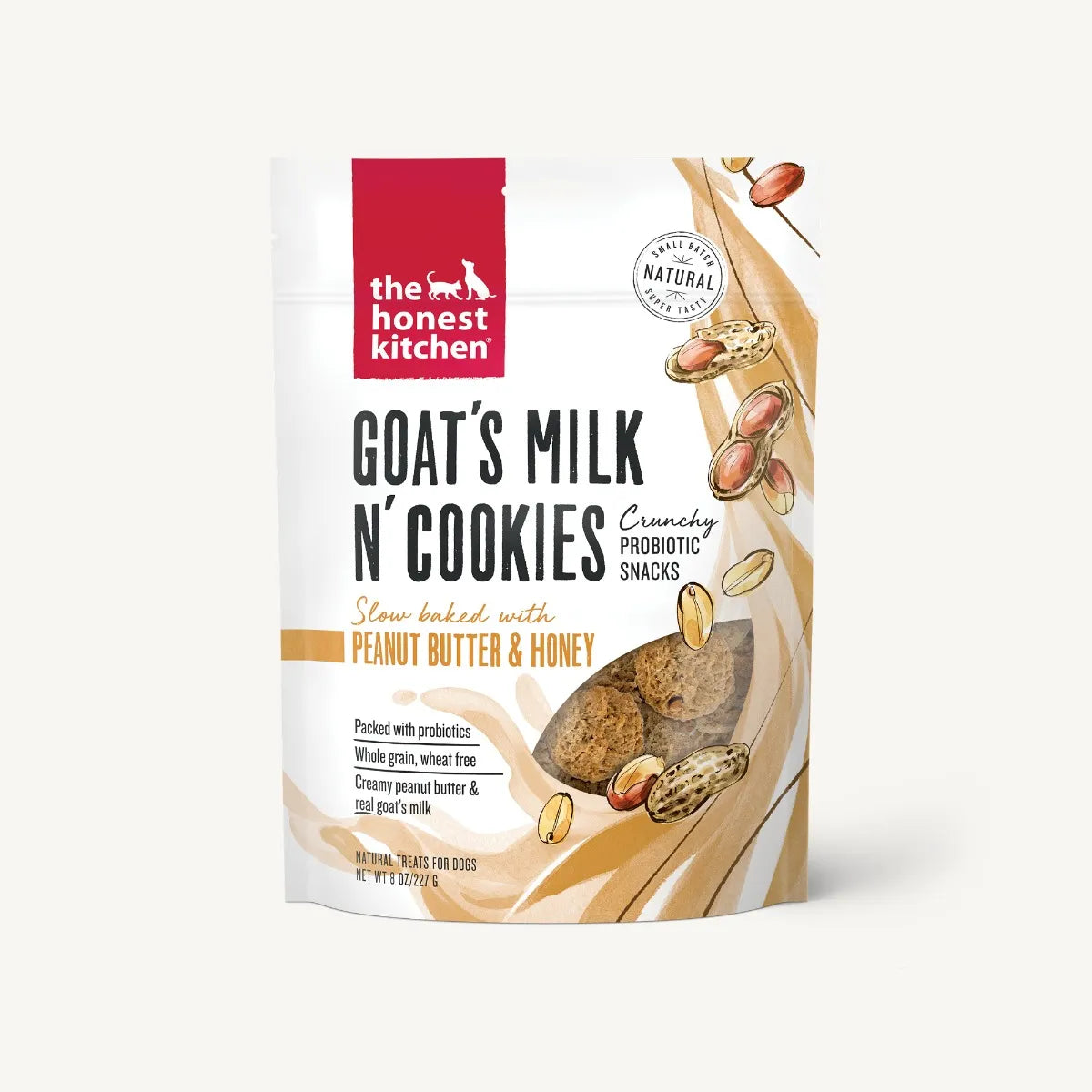The Honest Kitchen Goat's Milk N' Cookies Peanut Butter & Honey